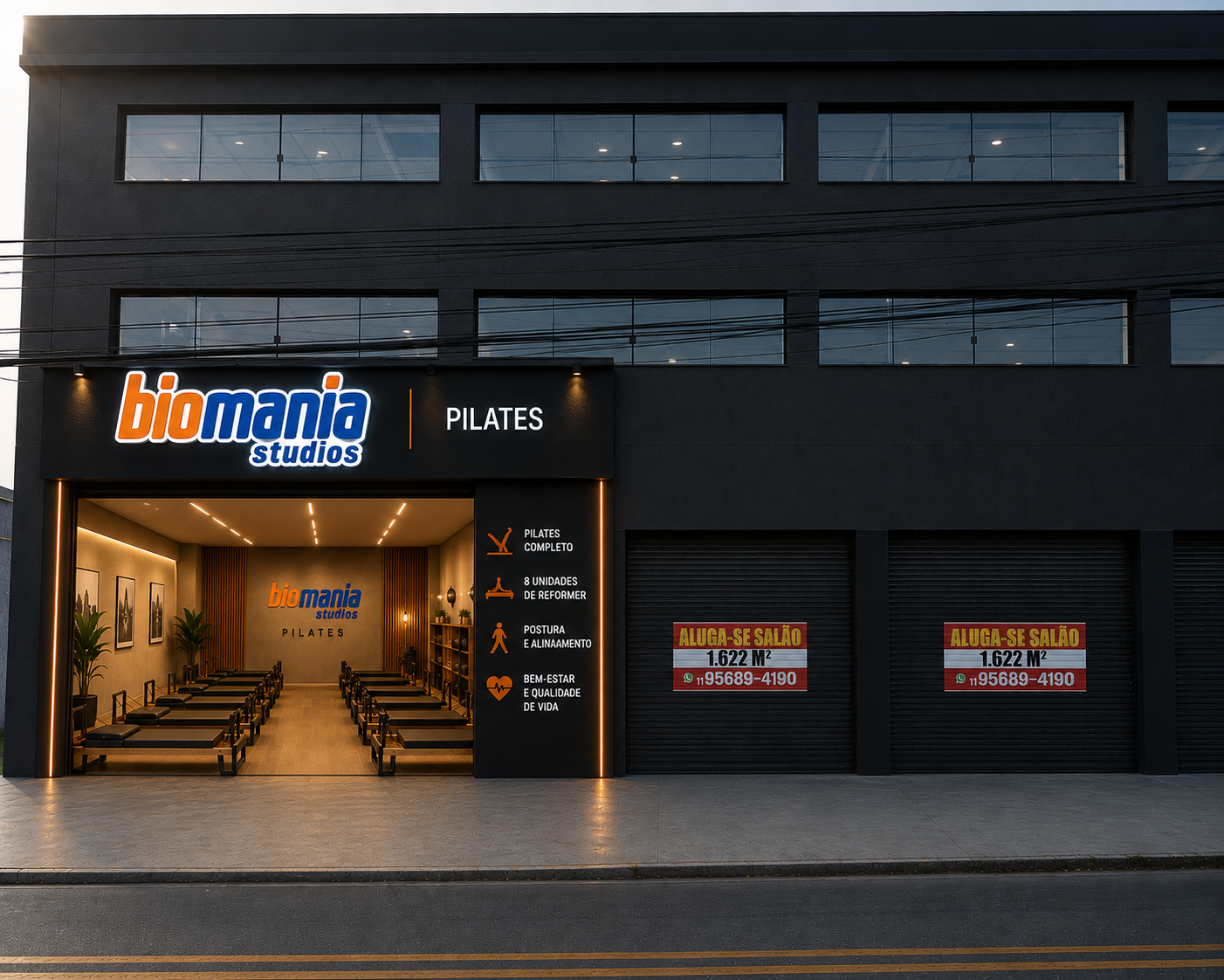 Studio Pilates · 8 Reformers